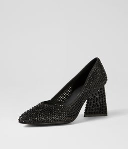 LORENZO DJ BLACK SHIMMER LEATHER