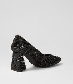 LORENZO DJ BLACK SHIMMER LEATHER