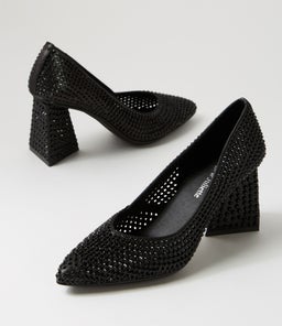 LORENZO DJ BLACK SHIMMER LEATHER
