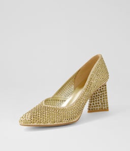 LORENZO DJ OLD GOLD SHIMMER LEATHER