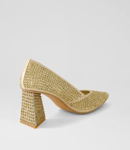 LORENZO DJ OLD GOLD SHIMMER LEATHER