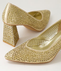 LORENZO DJ OLD GOLD SHIMMER LEATHER