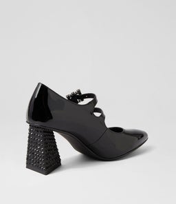 LUCYLE DJ BLACK PATENT LEATHER
