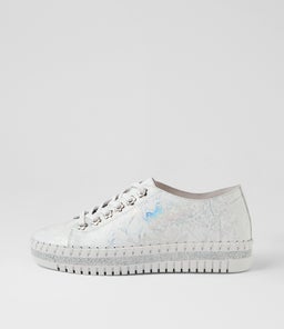 MAHINA DJ WHITE&SILVER LEATHER