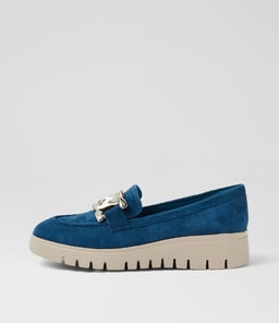 MARAH DJ LT NAVY MISTY SOLE SUEDE