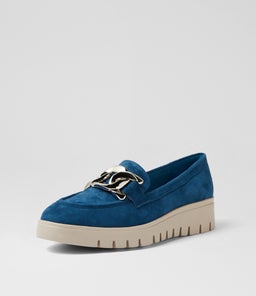 MARAH DJ LT NAVY MISTY SOLE SUEDE