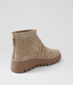 MARCHETA DJ TAUPE LT CHOC SOLE SUEDE