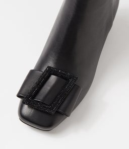 PANDRA DJ BLACK BLACK LEATHER JEWELS