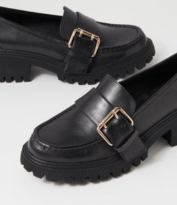 QUAZE DJ BLACK LEATHER
