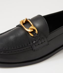 QUILT DJ BLACK BLACK HEEL LEATHER