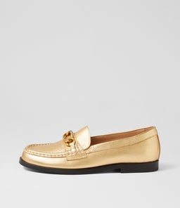 QUILT DJ OLD GOLD LEATHER