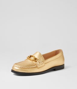QUILT DJ OLD GOLD LEATHER