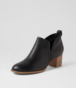 SEQUIN DJ BLACK NATURAL HEEL LEATHER
