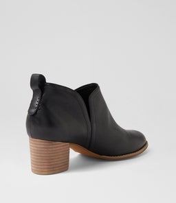 SEQUIN DJ BLACK NATURAL HEEL LEATHER
