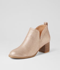 SEQUIN DJ PLATINO NATURAL HEEL CUT LEATHER