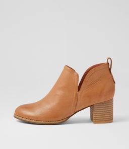 SEQUIN DJ DK TAN NATURAL HEEL LEATHER