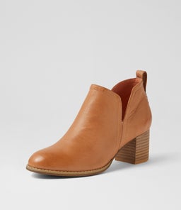 SEQUIN DJ DK TAN NATURAL HEEL LEATHER