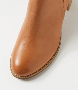 SEQUIN DJ DK TAN NATURAL HEEL LEATHER