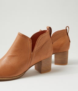 SEQUIN DJ DK TAN NATURAL HEEL LEATHER