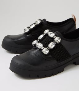 STAY DJ BLACK LEATHER