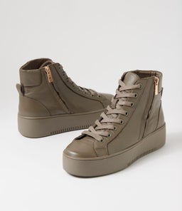 WEON DJ OLIVE OLIVE SOLE LEATHER