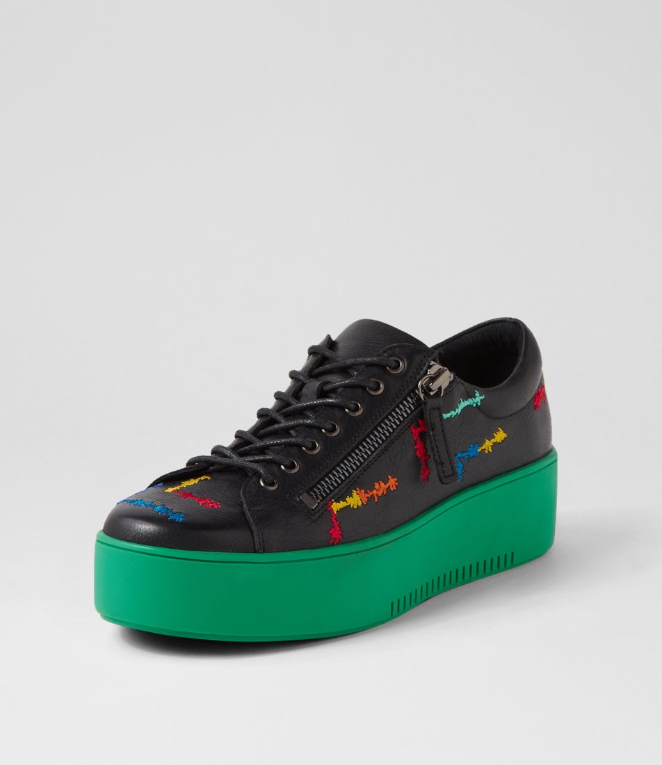 Warian-Dj-Black-Emerald Sole-Leather