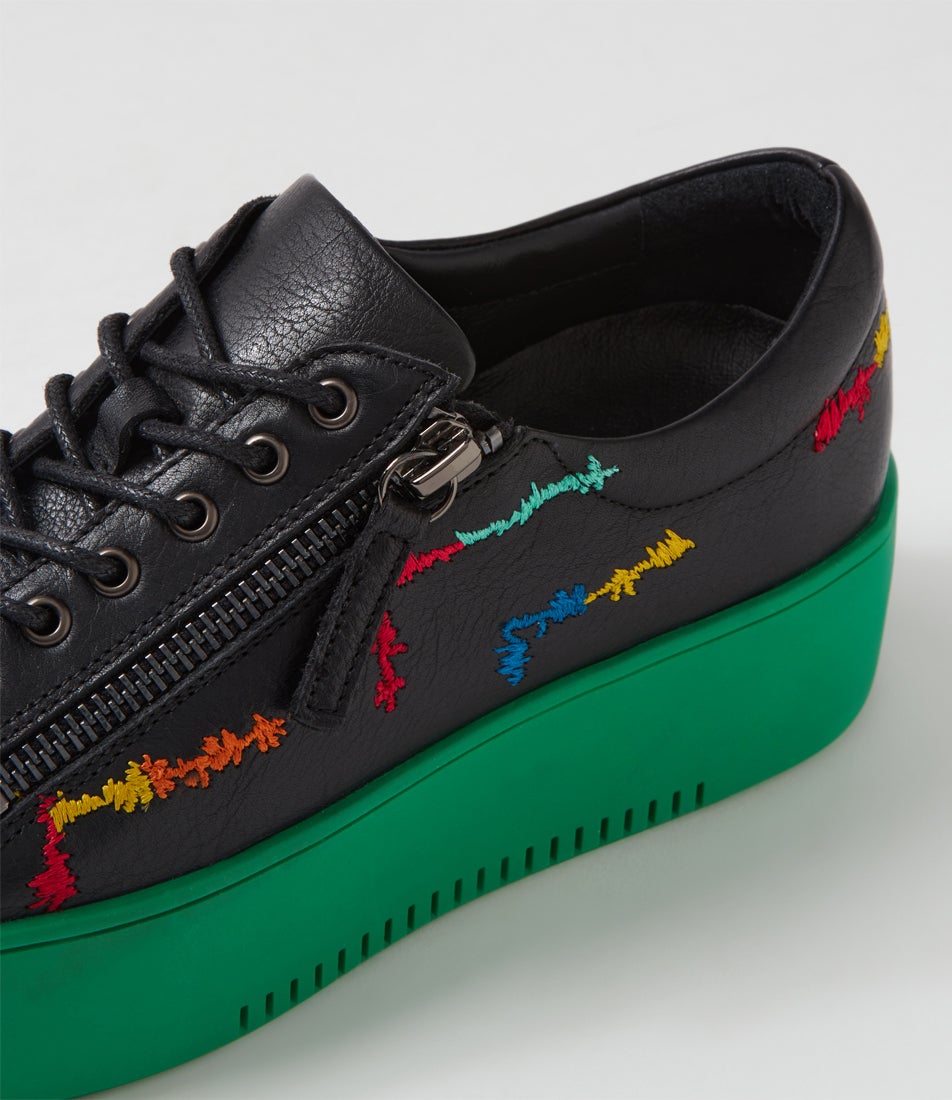 Warian-Dj-Black-Emerald Sole-Leather
