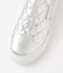 YUPPY DJ SILVER WHITE SOLE LEATHER
