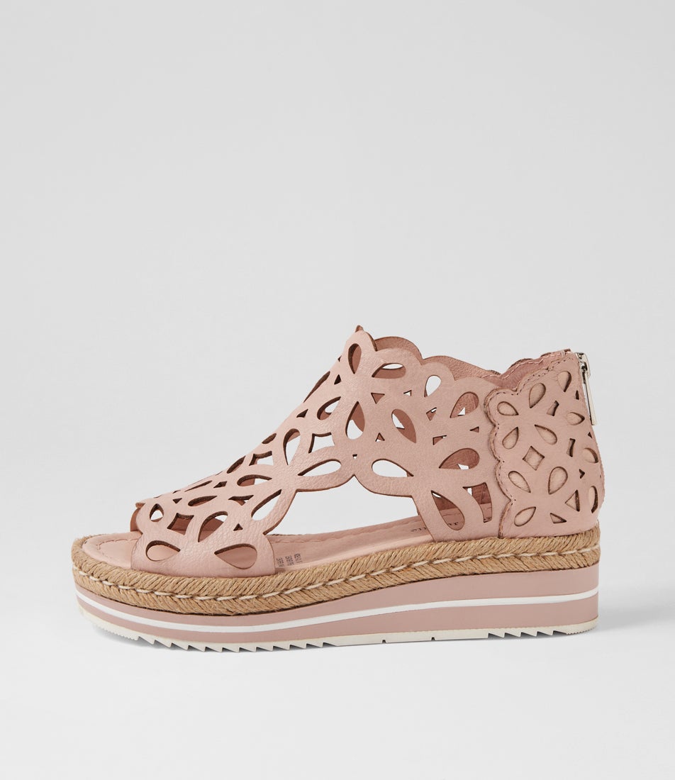 Adely Rose Leather Sandals
