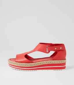 AYERS DJ RED LEATHER