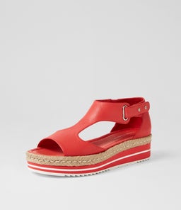 AYERS DJ RED LEATHER