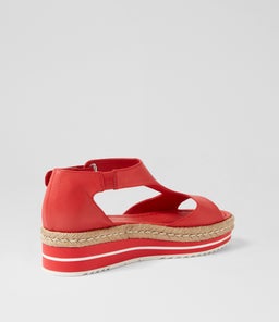 AYERS DJ RED LEATHER