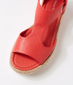 AYERS DJ RED LEATHER