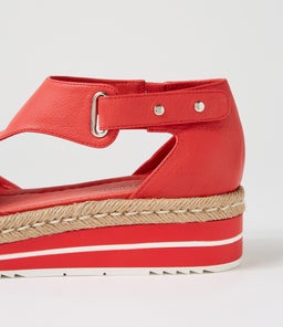 AYERS DJ RED LEATHER