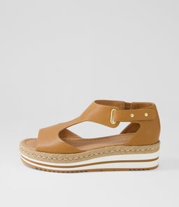 AYERS DJ DK TAN LEATHER