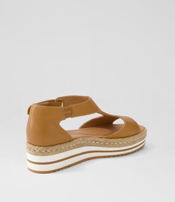 AYERS DJ DK TAN LEATHER