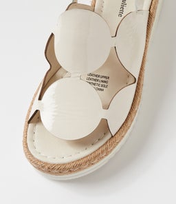 ALBERTE DJ IVORY PATENT LEATHER