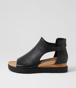 AMBATTO DJ BLACK BLACK SOLE LEATHER