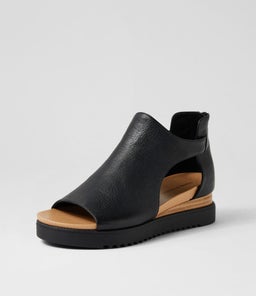 AMBATTO DJ BLACK BLACK SOLE LEATHER