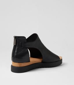 AMBATTO DJ BLACK BLACK SOLE LEATHER