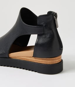 AMBATTO DJ BLACK BLACK SOLE LEATHER
