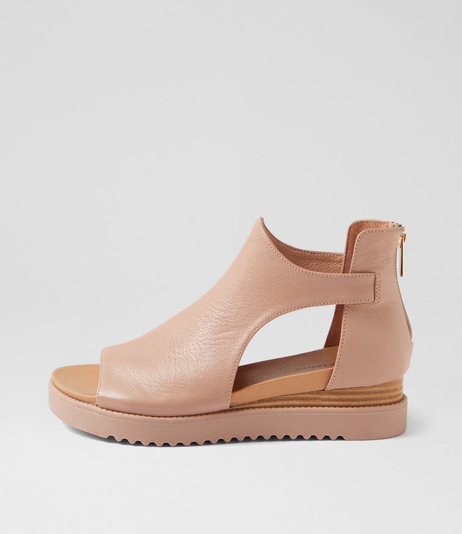 Ambatto Cappuccino Leather Sandals