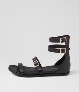 BRAN DJ BLACK LEATHER