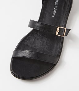 BRAN DJ BLACK LEATHER