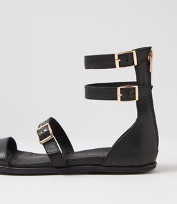 BRAN DJ BLACK LEATHER