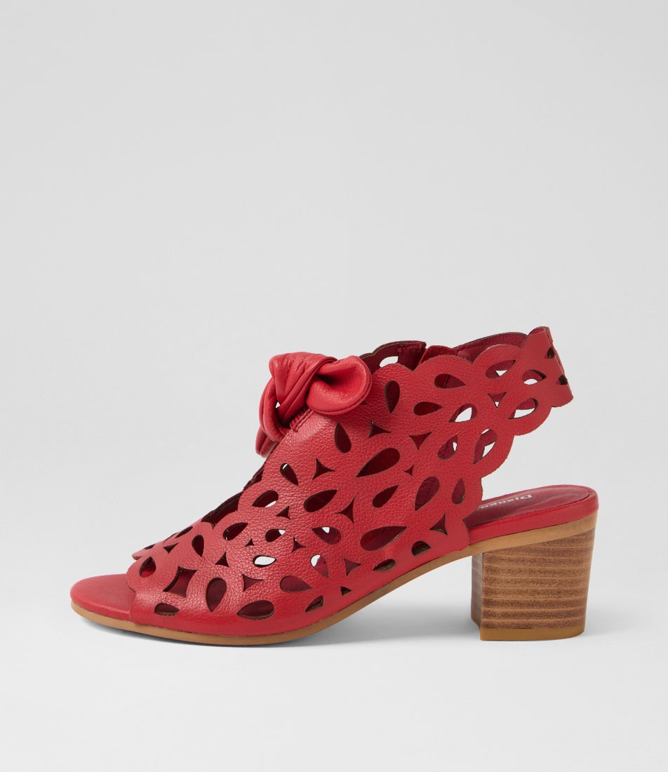 Brileys Red Leather Sandals Brileys Red Leather Sandals