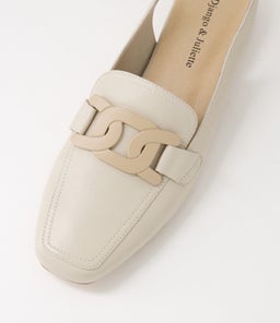 BOSSYS DJ ALMOND CAFE LEATHER PATENT