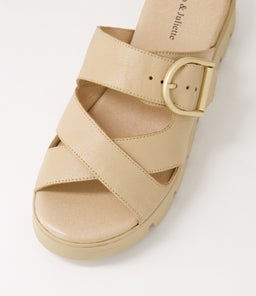 BONTIE DJ CAMEL CAMEL SOLE LEATHER