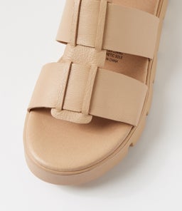 BRAMLEYS DJ CAMEL CAMEL SOLE LEATHER