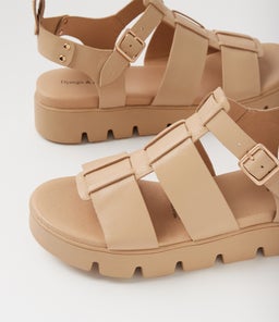 BRAMLEYS DJ CAMEL CAMEL SOLE LEATHER